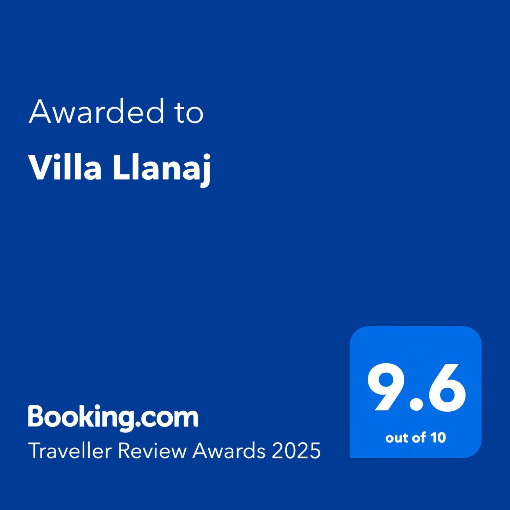 Villa Llanaj Berat Buitenkant foto